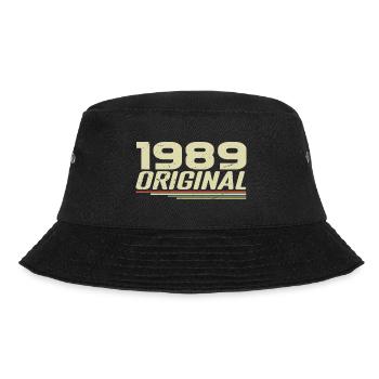 Né en 1989 Vintage 1989 Anniversaire Rétro 1989 - Bob - noir - Devant - Lela (165cm)