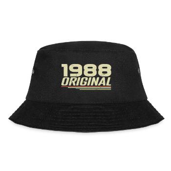 Né en 1988 Vintage 1988 Anniversaire Rétro 1988 - Bob - noir - Devant - Lela (165cm)