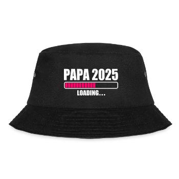 Papa 2025 - Bucket Hat - Schwarz - Vorne - Lela (165cm)