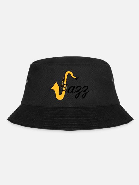 Jazz - Bucket Hat - Schwarz