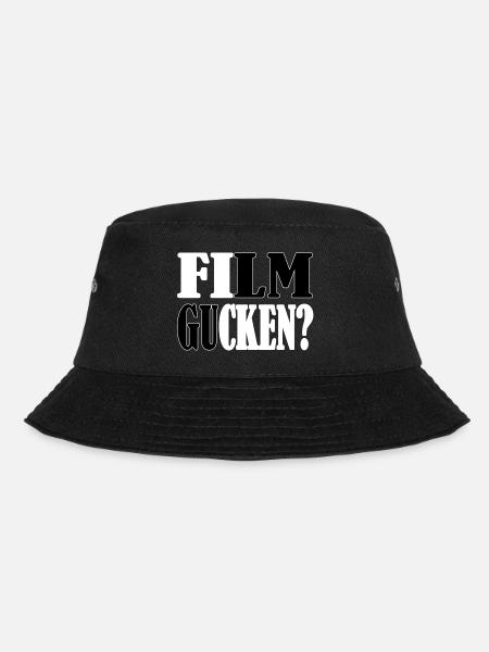 Film gucken? - Bucket Hat - Schwarz