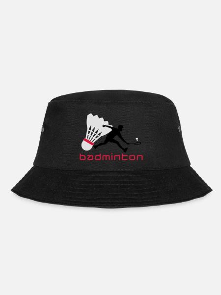 badminton_022011_t_3c - Bucket Hat - Schwarz