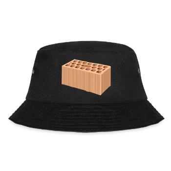 bauen handwerker mechaniker baustelle maurer312 - Bucket Hat - Schwarz - Vorne - Lela (165cm)