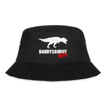 Daddysaurus papa papa T-shirt Idée drôle de cadeau - Bob - noir - Devant - Lela (165cm)