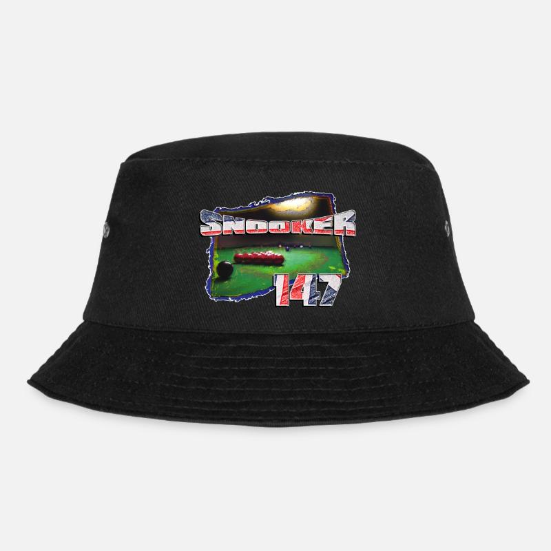 SNOOKER 147 - Bucket Hat - black