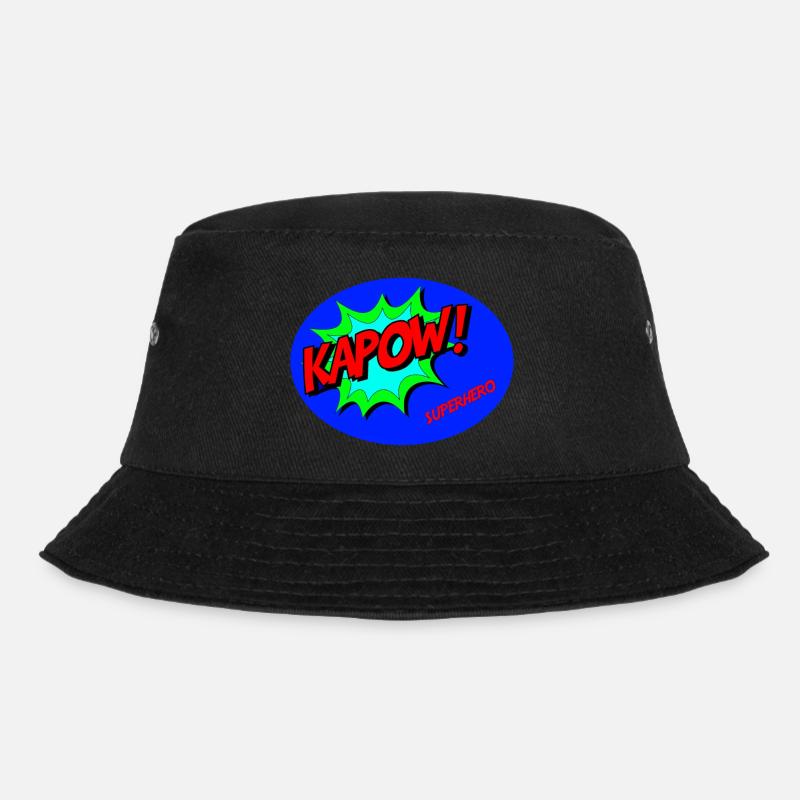 Superhero (Superhero) - Bucket Hat - black
