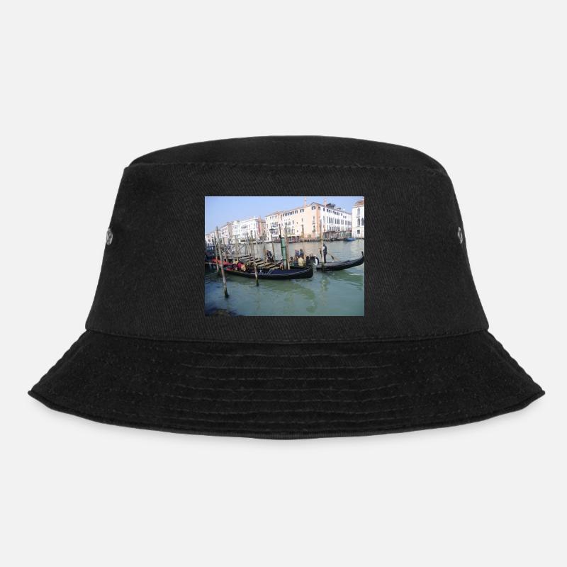 Venedig - Bucket Hat - Schwarz