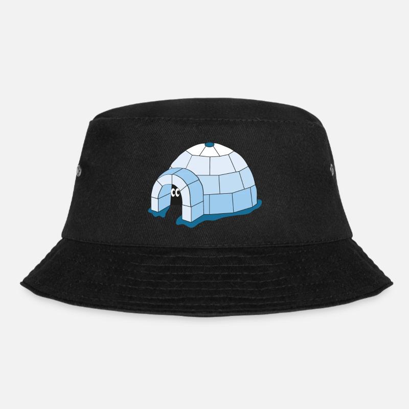 Iglu - Bucket Hat - Schwarz