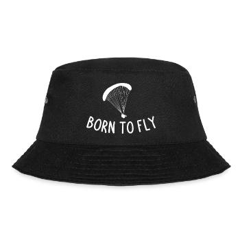 Born to Fly - Bucket Hat - black - Front - Lela (165cm)