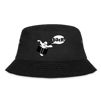 Buch - Bucket Hat - Schwarz - Vorne - Lela (165cm)