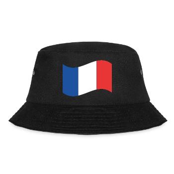 France gift flag - Bucket Hat - black - Front - Lela (165cm)