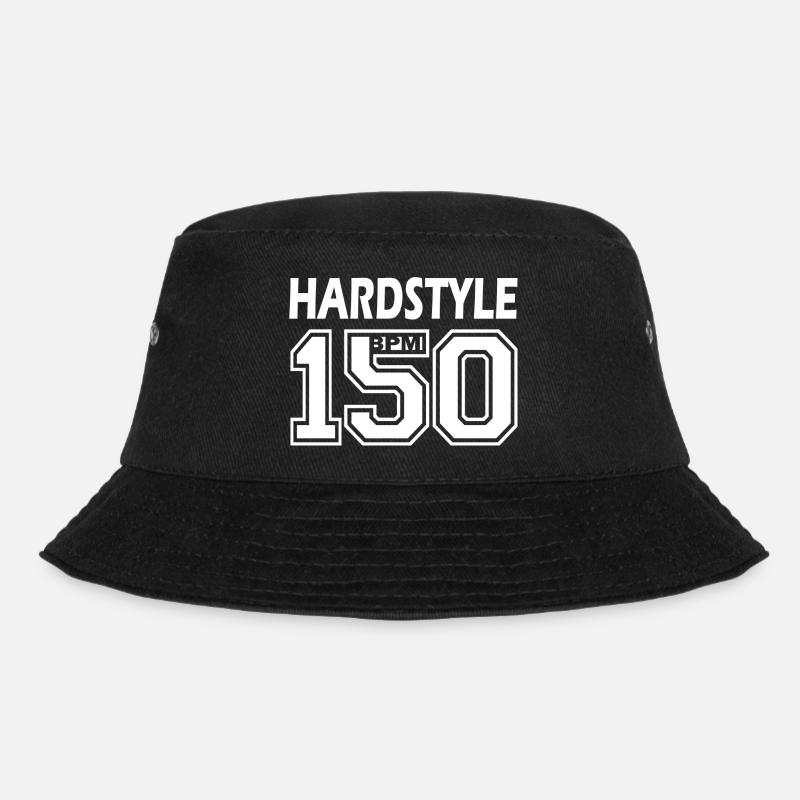 Hardstyle 150 BPM - Bucket Hat - Schwarz