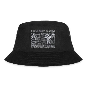 Aztec Graphics Design - Bucket Hat - black - Front - Lela (165cm)