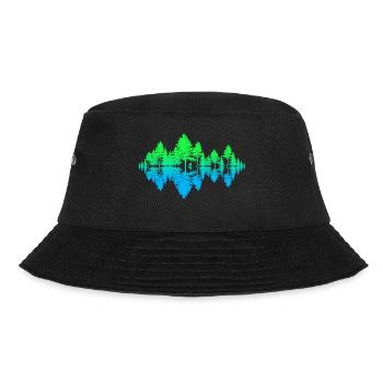 Sound of nature (spring) - Bucket Hat - black - Front - Lela (165cm)