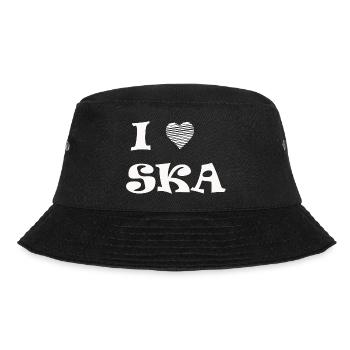 Ska t-shirt gift gift idea music ragga - Bucket Hat - black - Front - Lela (165cm)