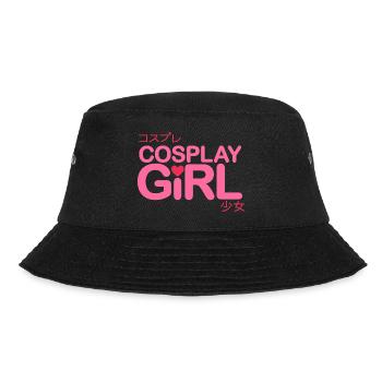 cosplay girl - Bucket Hat - black - Front - Lela (165cm)