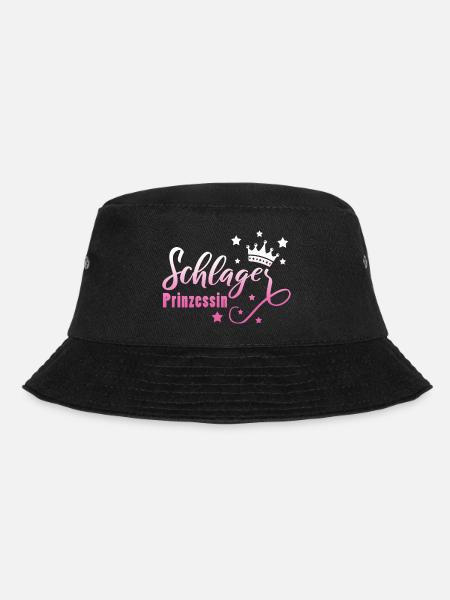 Schlagerprinzessin Schlagerfan Schlager Geschenk - Bucket Hat - Schwarz
