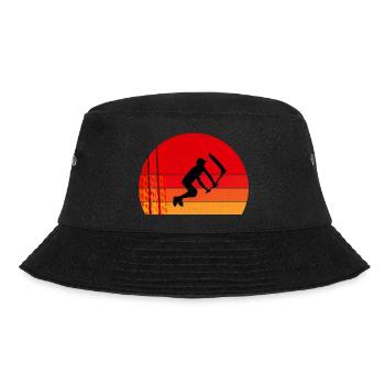 Vintage Stunt Scooter - Bucket Hat - Schwarz - Vorne - Lela (165cm)