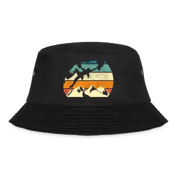 climbing sport climbing climber climb rock climbing - Bucket Hat - black - Front - Lela (165cm)