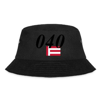 040 Eindhoven North Brabant design - Bucket Hat - black - Front - Lela (165cm)