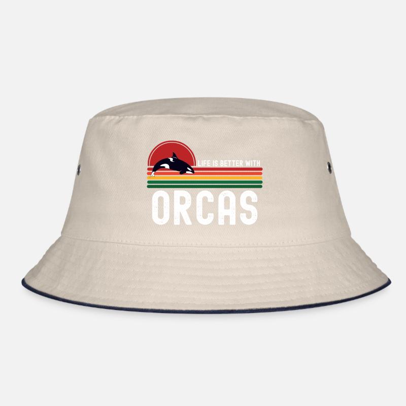 killer whale Bucket Hat
