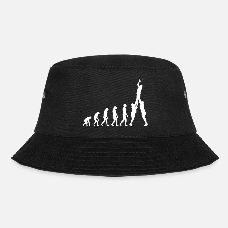 Rugby Evolution de l’homme Drôle football Évolution - Bob - noir