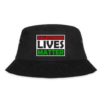 Palestinian Lives Matter - Palestine - Palestina - Bucket Hat - black - Front - Lela (165cm)