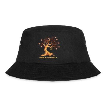 no planet b - Bucket Hat - black - Front - Lela (165cm)