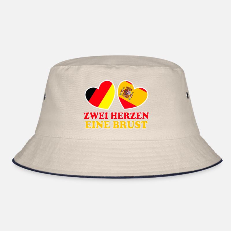Deutschland Spanien Deutsch Spanier Bucket Hat