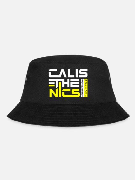 Calisthenics Street Workout Body Workout - Bucket Hat - Schwarz