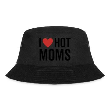 J’aime les mamans chaudes - Bob - noir - Devant - Lela (165cm)