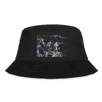 bmx - Bucket Hat - Schwarz - Vorne - Lela (165cm)