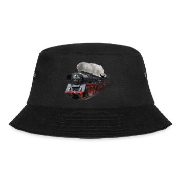 Dampflok - Bucket Hat - Schwarz - Vorne - Lela (165cm)