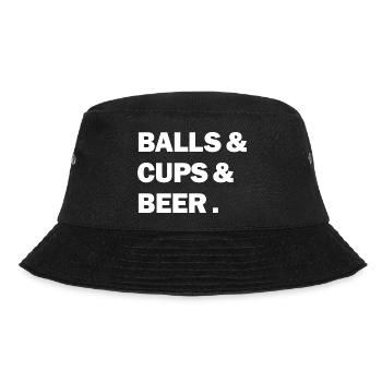 Boules et gobelets et bière bière pong bière-pong - Bob - noir - Devant - Lela (165cm)