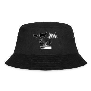 Herens cow, eringer, queen loading - Bucket Hat - black - Front - Lela (165cm)