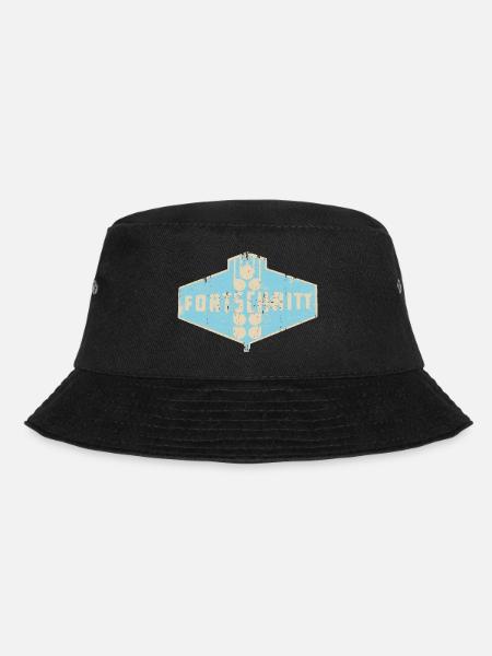 DDR IFA Landmaschinen FORTSCHRITT - Bucket Hat - Schwarz