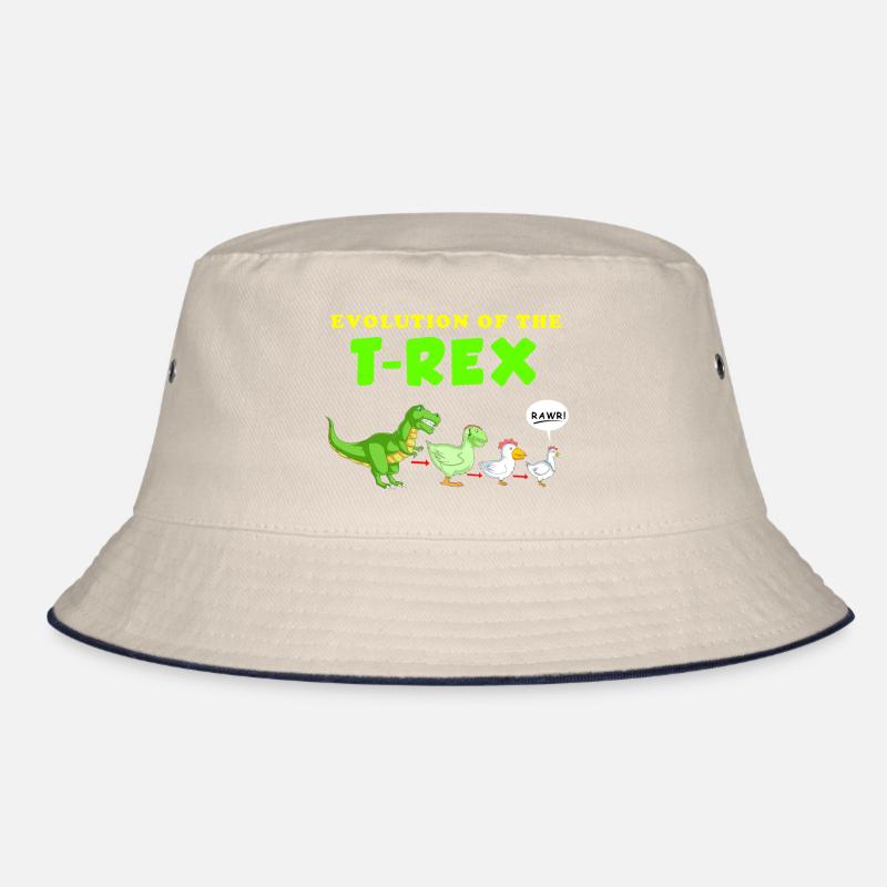 evolution of the trex Bucket Hat