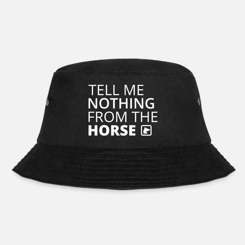 Ne me dis rien du cheval - Cool Funny S - Bob - noir