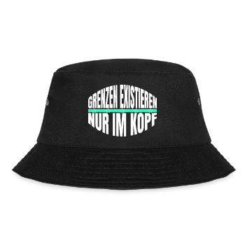 powerlifting power couple power lifting animal - Bucket Hat - Schwarz - Vorne - Lela (165cm)
