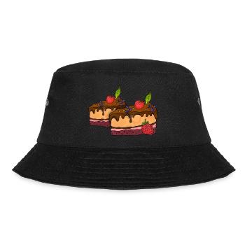 Cake - Bucket Hat - black - Front - Lela (165cm)