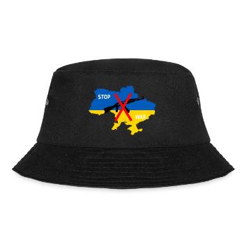 Soutenez l’Ukraine, l’Ukraine - arrêtez la guerre - Bob - noir - Devant - Lela (165cm)