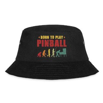 Born To Play Pinball - Bucket Hat - black - Front - Lela (165cm)