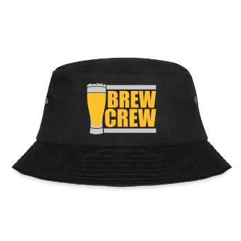 Brew Crew Beer Glass Disant - Bob - noir - Devant - Lela (165cm)