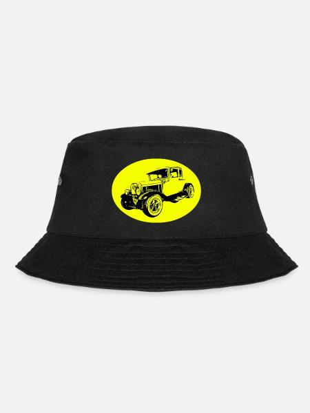 Auto - Bucket Hat - Schwarz