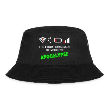 The Four Horseman of the Modern Apocalypse - Bucket Hat - Schwarz - Vorne - Lela (165cm)