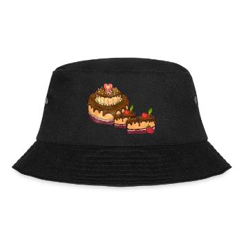 Cake - Bucket Hat - black - Front - Lela (165cm)
