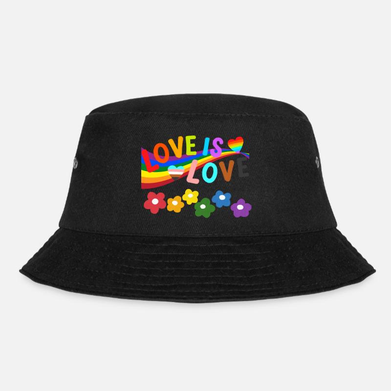 Pride - Bucket Hat - Schwarz