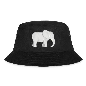 Elephant Baby - Bucket Hat - black - Front - Lela (165cm)