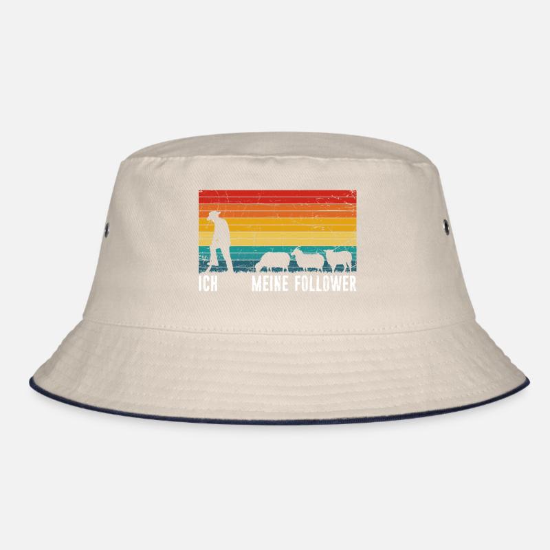 Ich & Meine Follower Schafe Hirte Schäfer Schäfche Bucket Hat