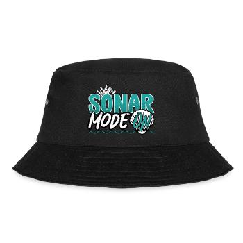 Marine Science Design for an Ocean Student - Bucket Hat - black - Front - Lela (165cm)